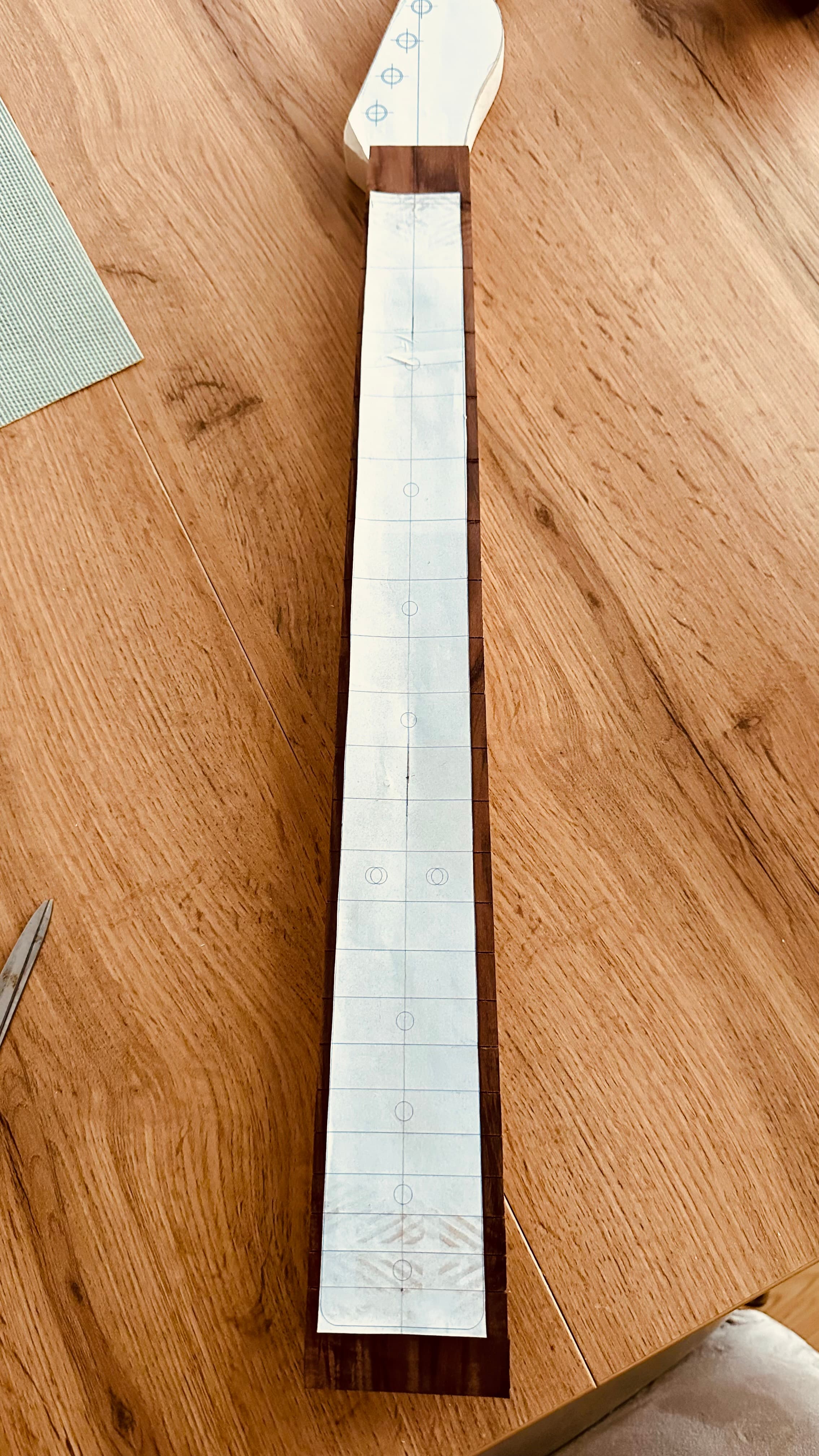 Fretboard shaping 1