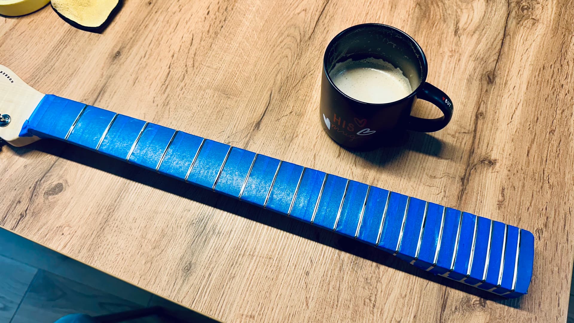 Norbertocaster, part 9: frets and the nut