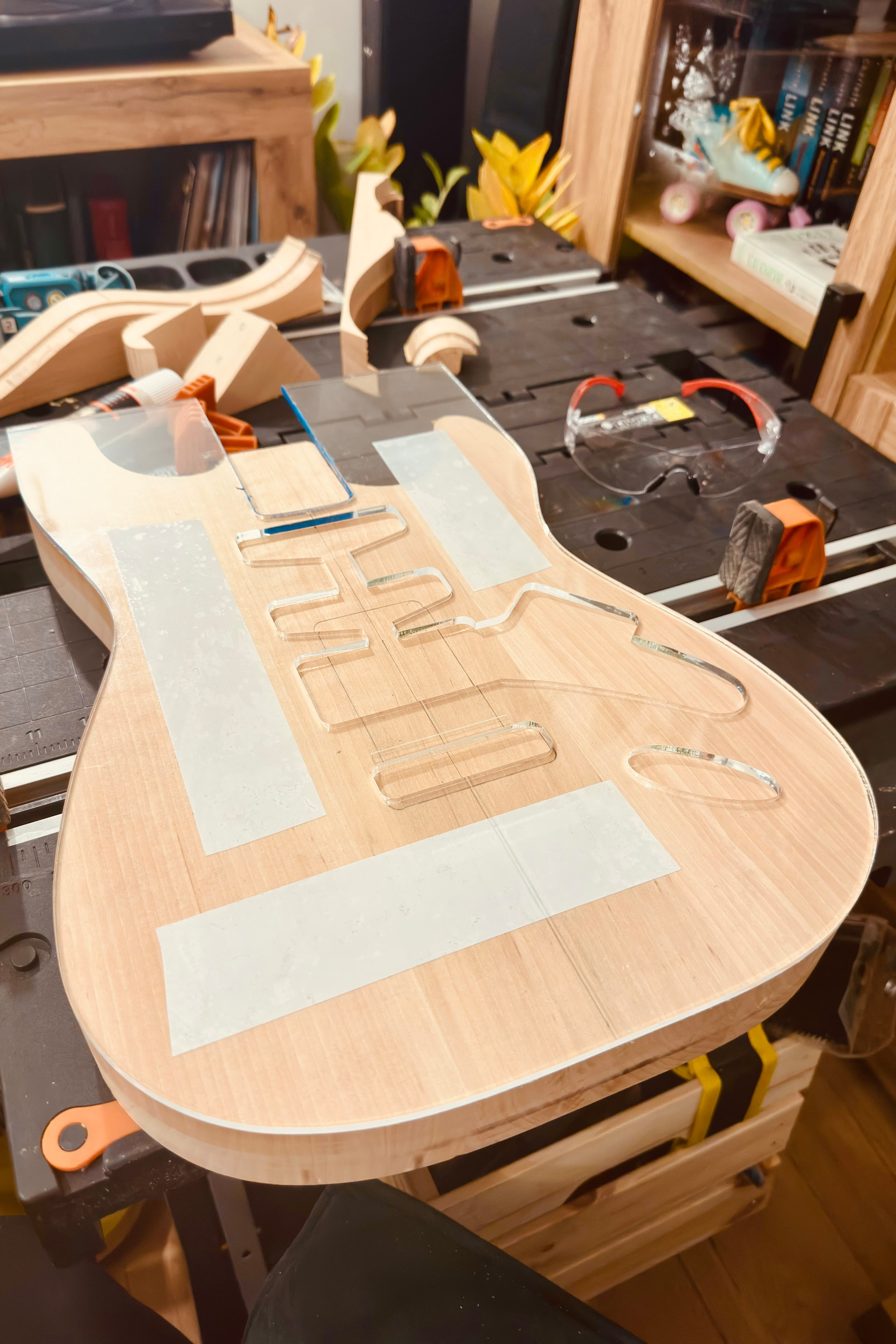 Front - routing template